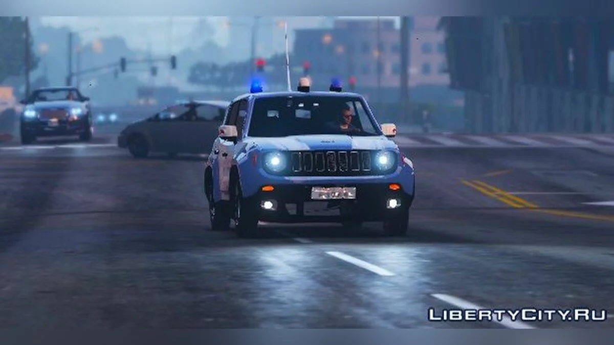Jeep Renegade Polizia [IPC] [Add-On / Replace] 2.0 / GTA 5
