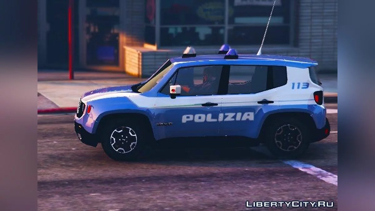 Jeep Renegade Polizia [IPC] [Add-On / Replace] 2.0 / GTA 5