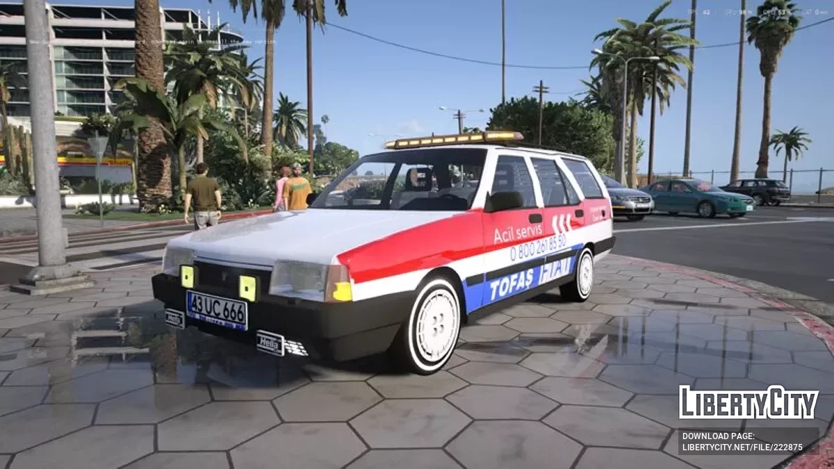 Etiket Tofas Kartal (Addon/Extra/ELS) / GTA 5