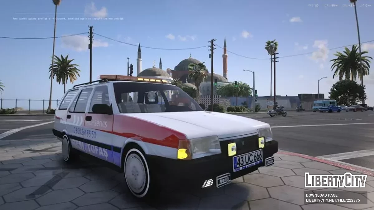 Etiket Tofas Kartal (Addon/Extra/ELS) / GTA 5