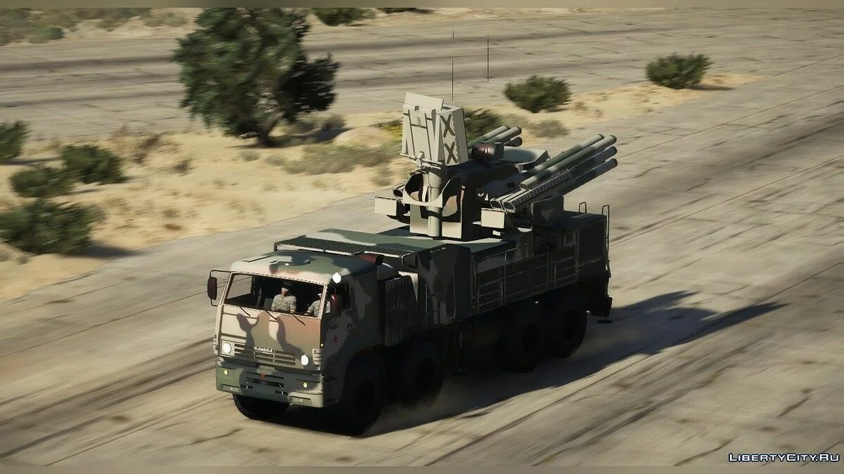 KAMAZ-6560 Pantsir-S1 [Add-on] - КамАЗ-6560 Панцирь-С1 / GTA 5