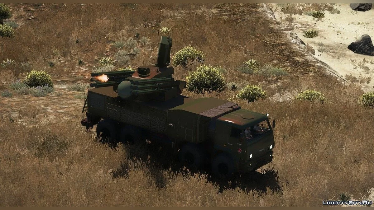 KAMAZ-6560 Pantsir-S1 [Add-on] - КамАЗ-6560 Панцирь-С1 / GTA 5