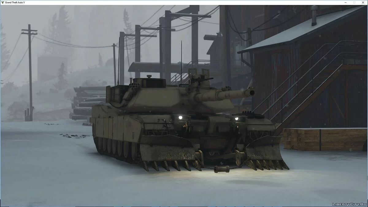 M1A2C Abrams mega pack [Lots of tuning | Add-On] 1.0 / GTA 5