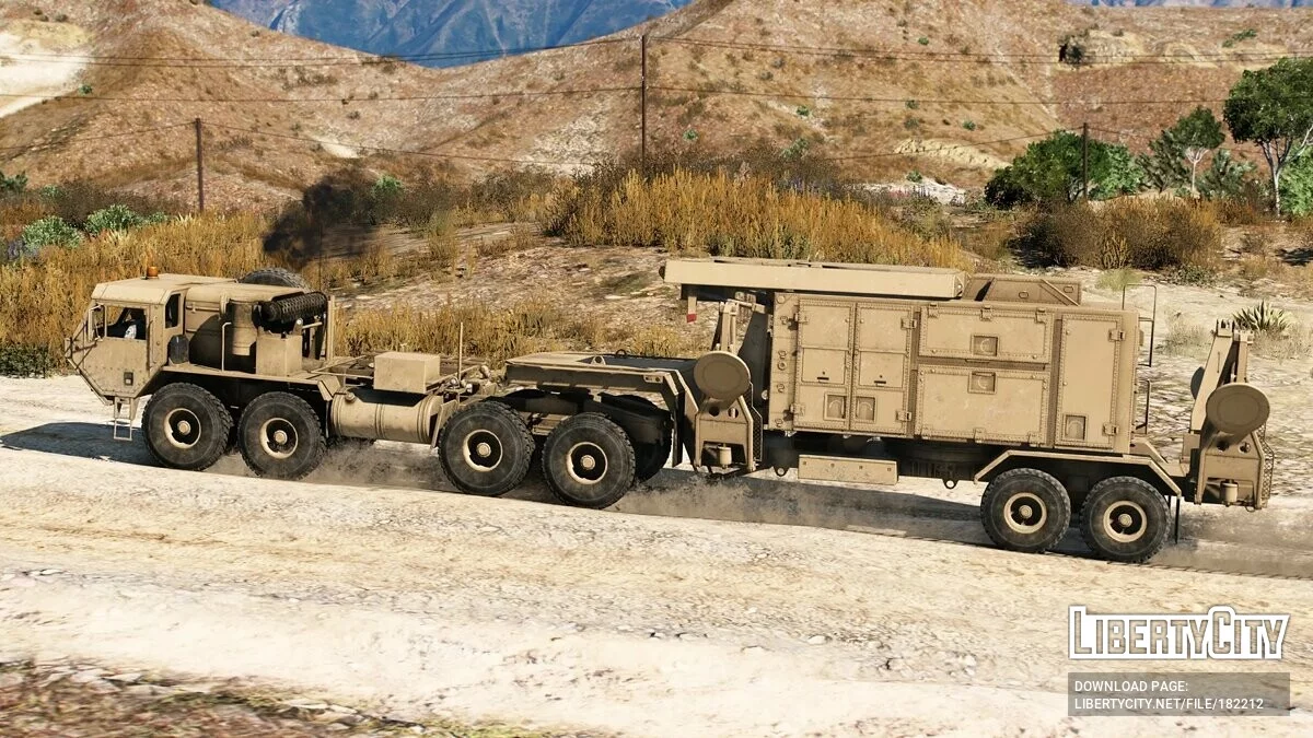 M983 HEMTT with Patriot Missile Trailers [Add-On] 1.0 / GTA 5