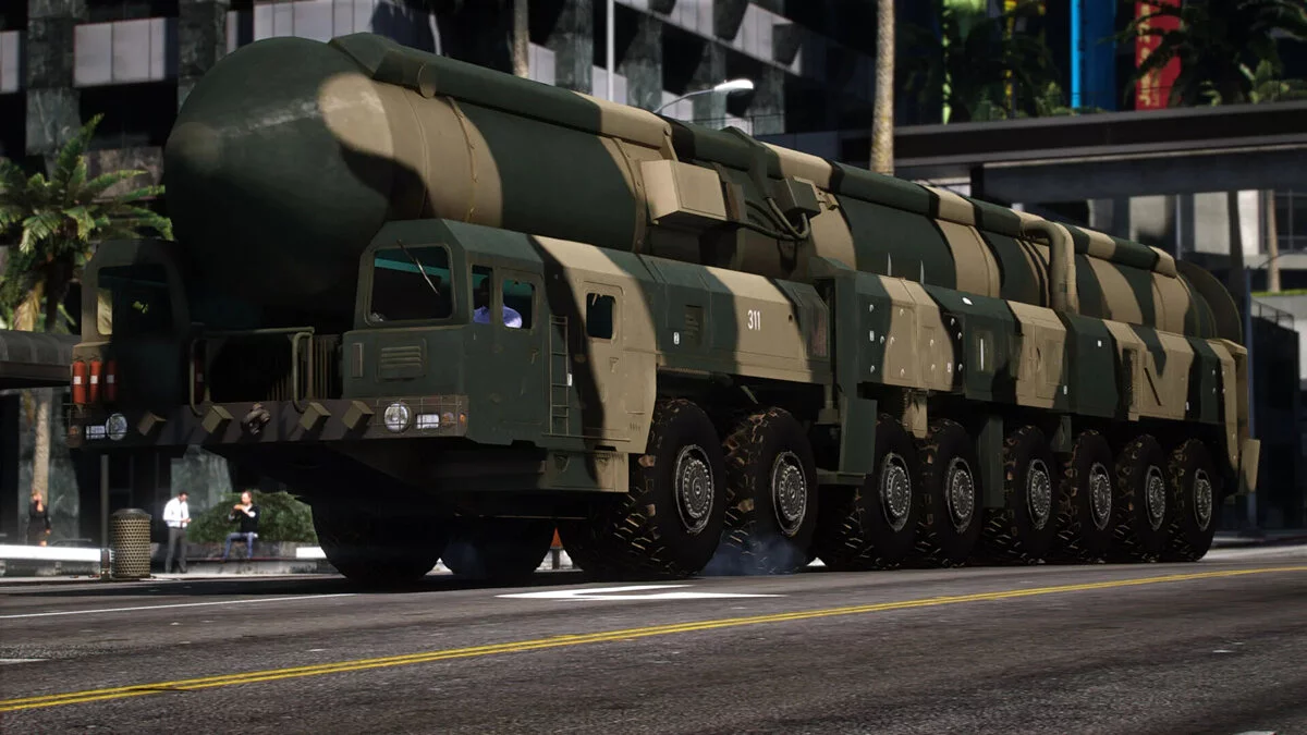 Topol M Ballistic Missile Carrier [Add-On] 1.0 / GTA 5