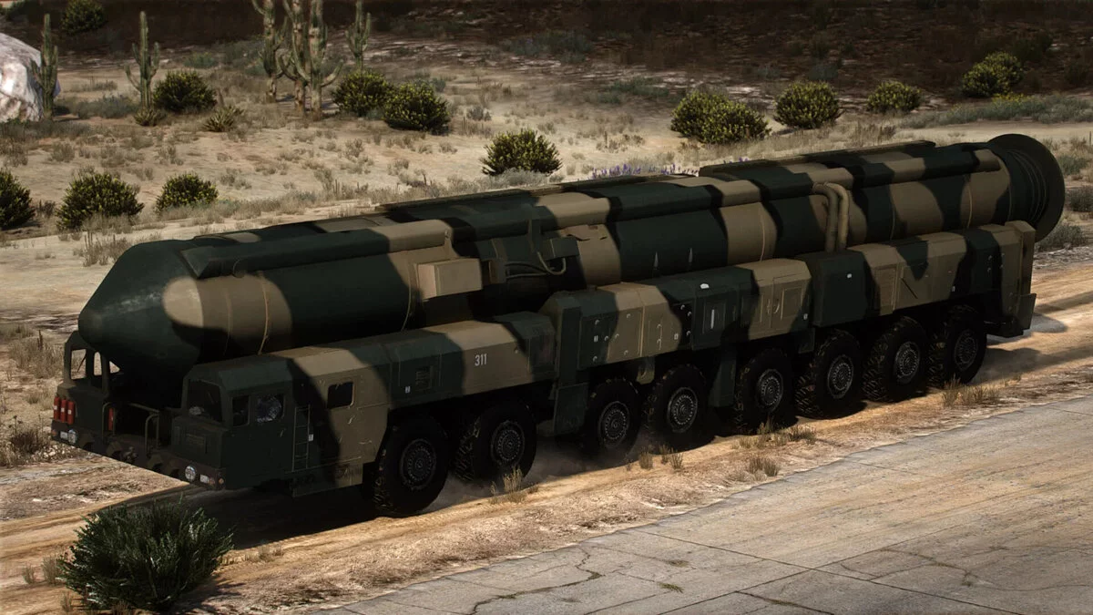 Topol M Ballistic Missile Carrier [Add-On] 1.0 / GTA 5