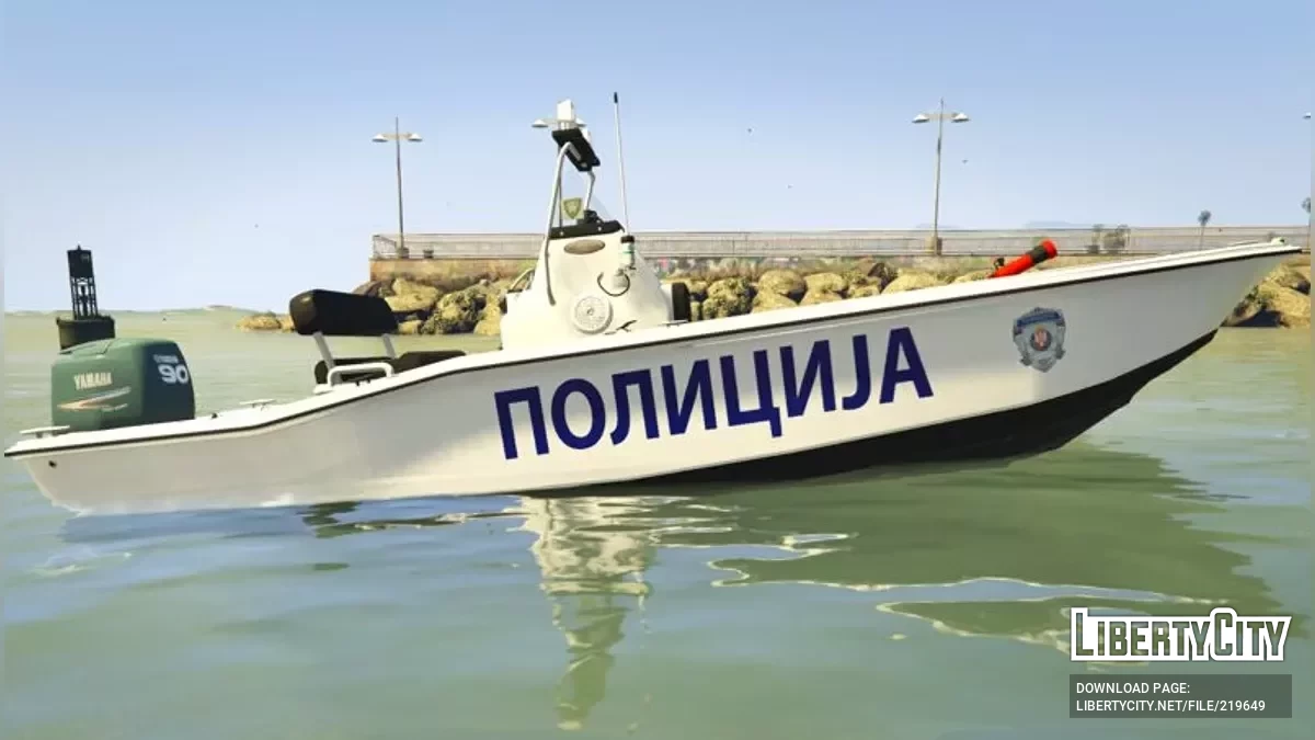 Serbian Police — Small Patrol Boat [Replace | HQ] / GTA 5