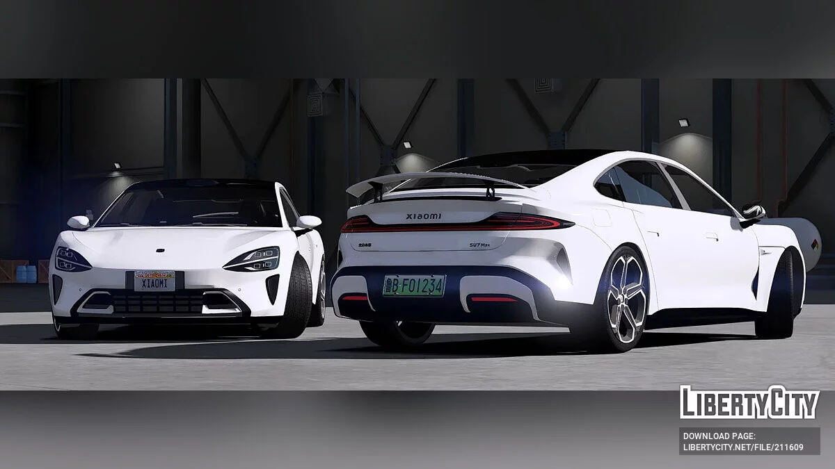 2024 BAIC Motors Xiaomi SU7 Max v1.0 / GTA 5