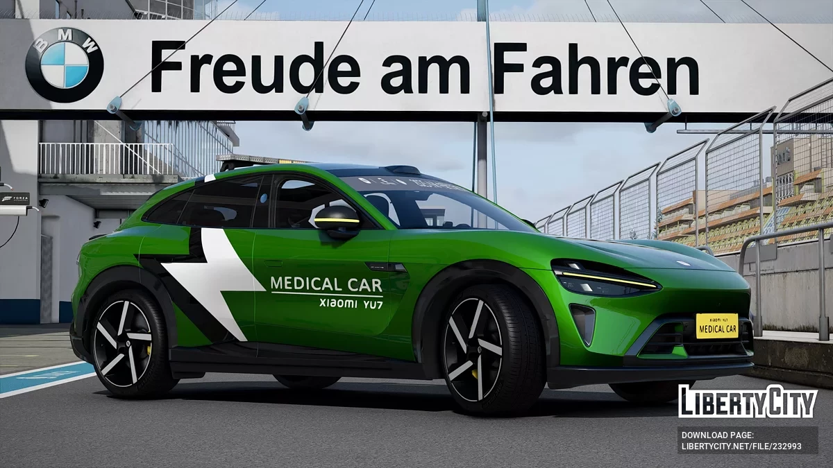 Медицинский транспорт 2025 Xiaomi YU7 MAX / GTA 5