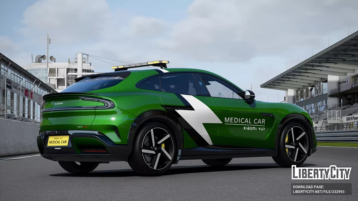 Медицинский транспорт 2025 Xiaomi YU7 MAX / GTA 5