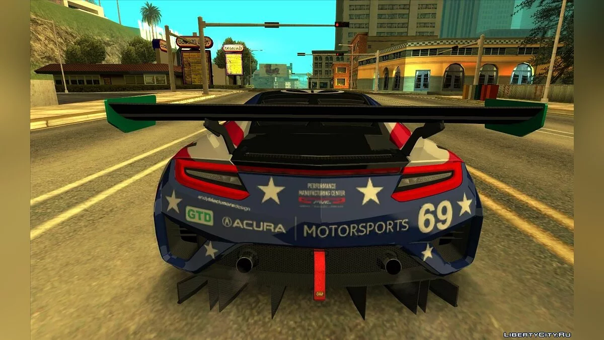 Acura NSX GT3 / GTA San Andreas
