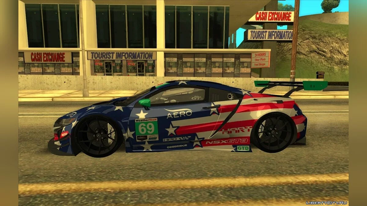 Acura NSX GT3 / GTA San Andreas