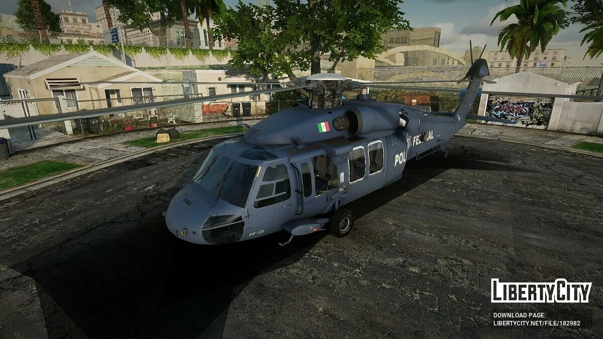 UH-60 - полиция Мексики / GTA San Andreas