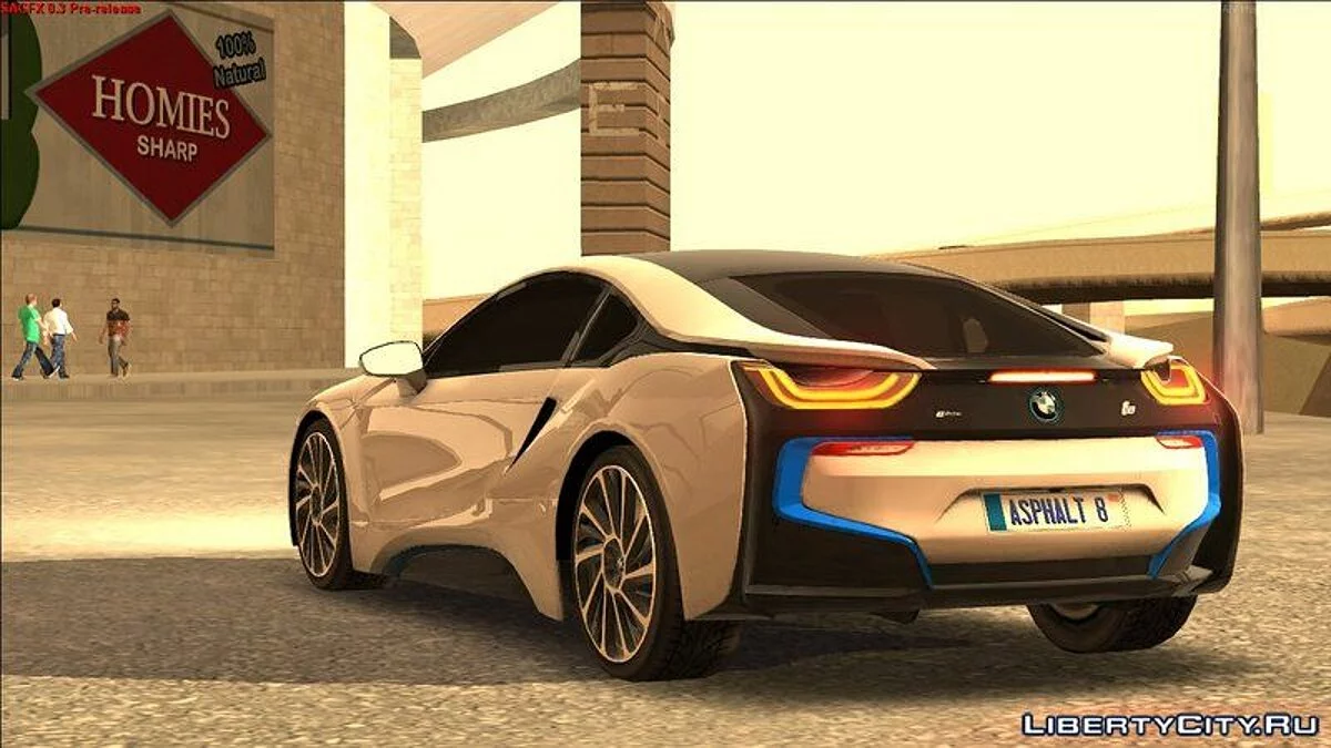 BMW i8 Coupe / GTA San Andreas