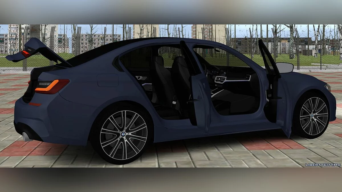 BMW 3 серии 330i g20 2019 / GTA San Andreas