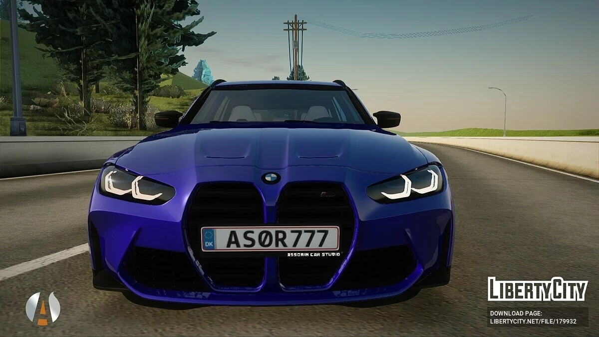 BMW M3 Touring 2022 / GTA San Andreas