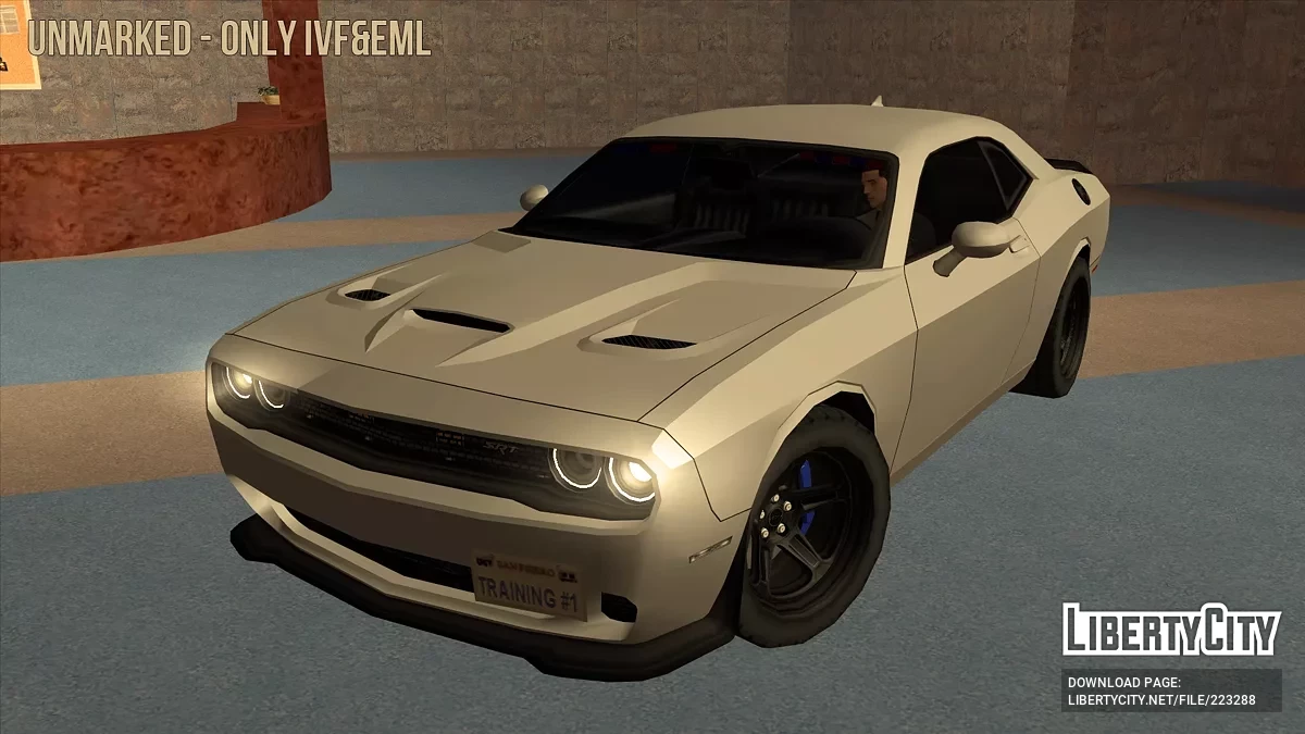 Dodge Challenger 2015 LAPD Unmarked / GTA San Andreas
