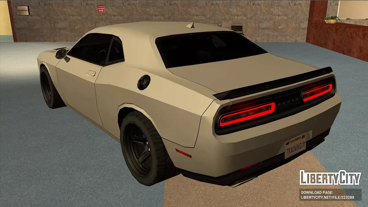 Dodge Challenger 2015 LAPD Unmarked / GTA San Andreas