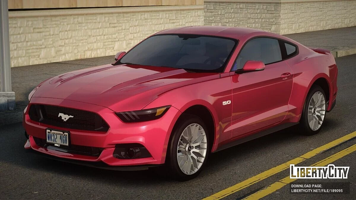 2015 Ford Mustang GT Ver. 2 / GTA San Andreas