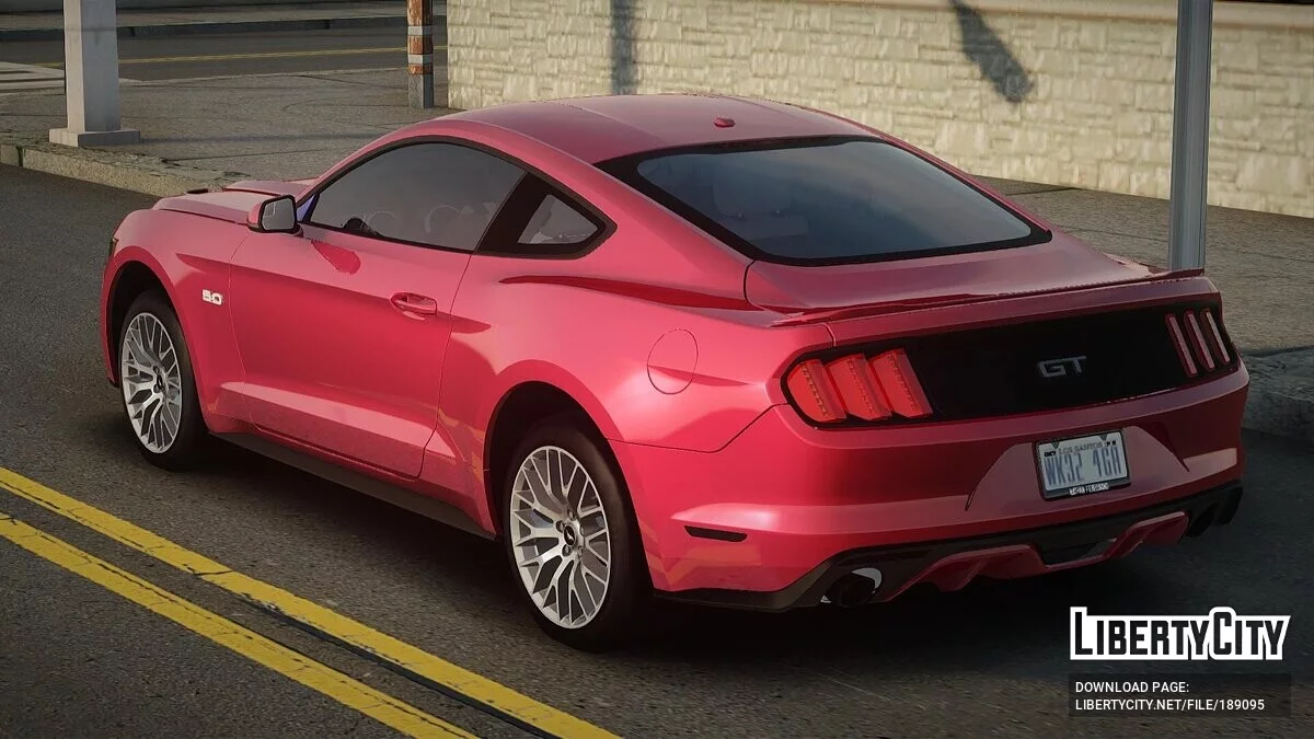 2015 Ford Mustang GT Ver. 2 / GTA San Andreas