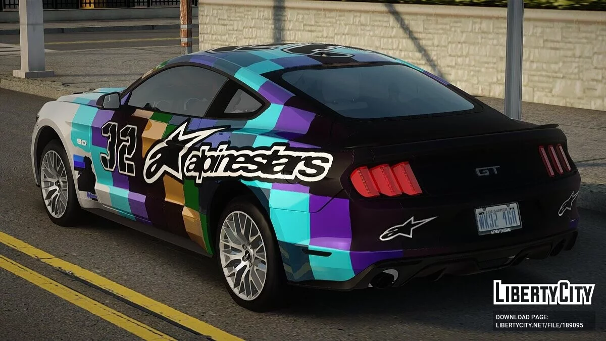 2015 Ford Mustang GT Ver. 2 / GTA San Andreas