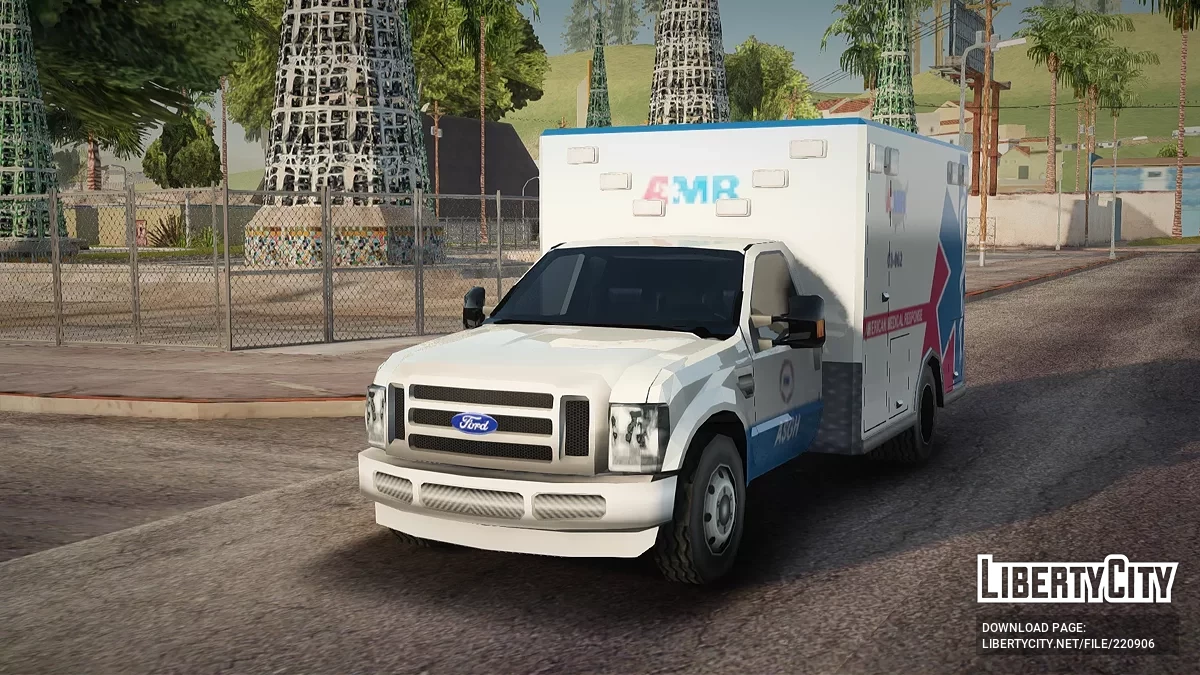 Ford Super Duty F-150 American Medical Response / GTA San Andreas