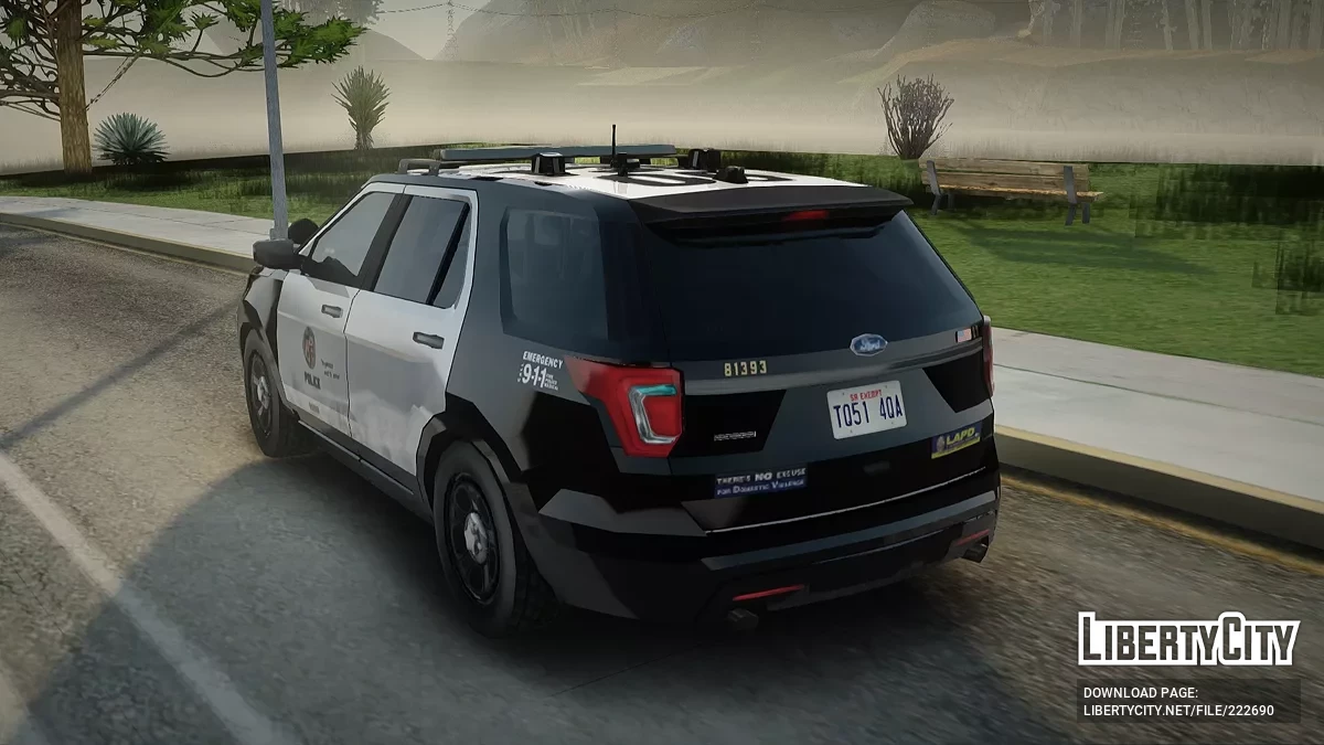 Ford Explorer 2016 LAPD [AVS] / GTA San Andreas