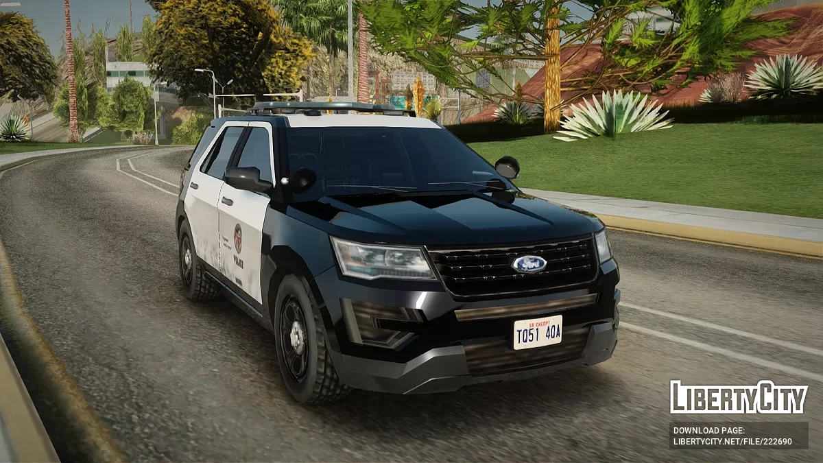 Ford Explorer 2016 LAPD [AVS] / GTA San Andreas