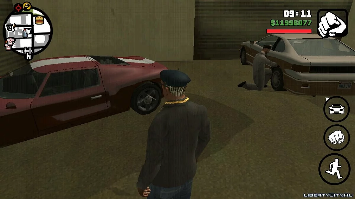 Автосервис Сиджея в Лас Вентурасе / GTA San Andreas (iOS, Android)