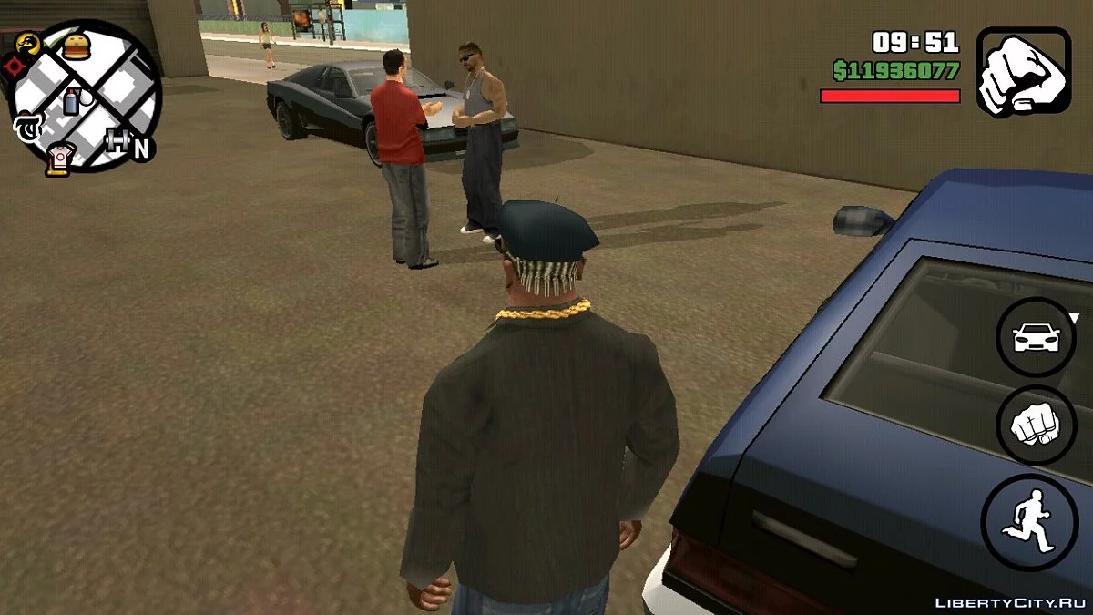 Автосервис Сиджея в Лас Вентурасе / GTA San Andreas (iOS, Android)