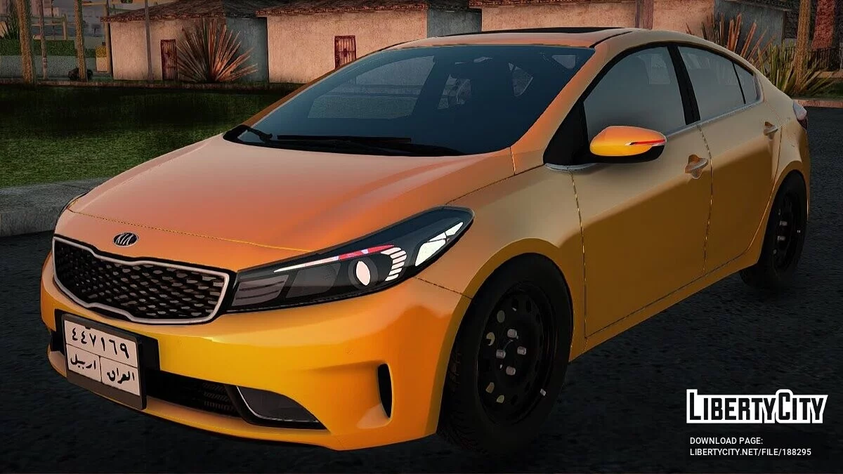 Kia Cerato Taxi Baghdad / GTA San Andreas