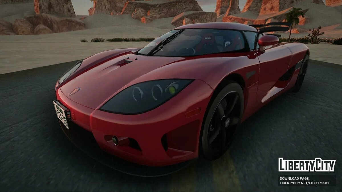 Koenigsegg CCX Hot Version Style / GTA San Andreas