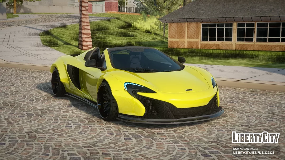 McLaren 650S Spyder ZenWorks / GTA San Andreas