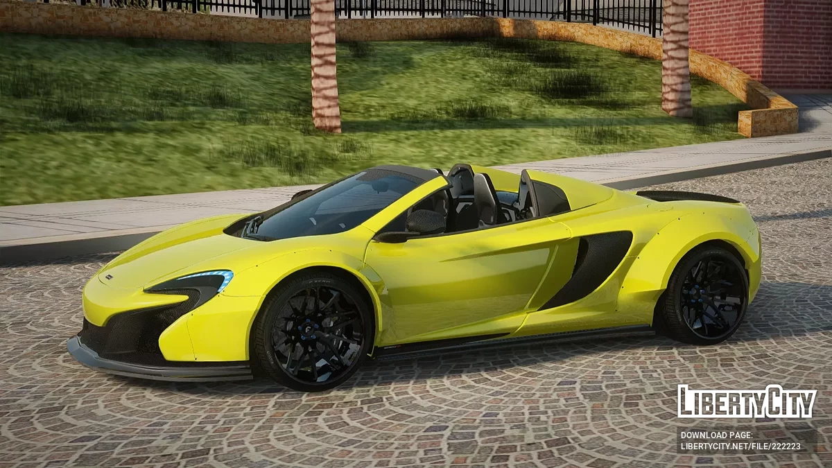 McLaren 650S Spyder ZenWorks / GTA San Andreas