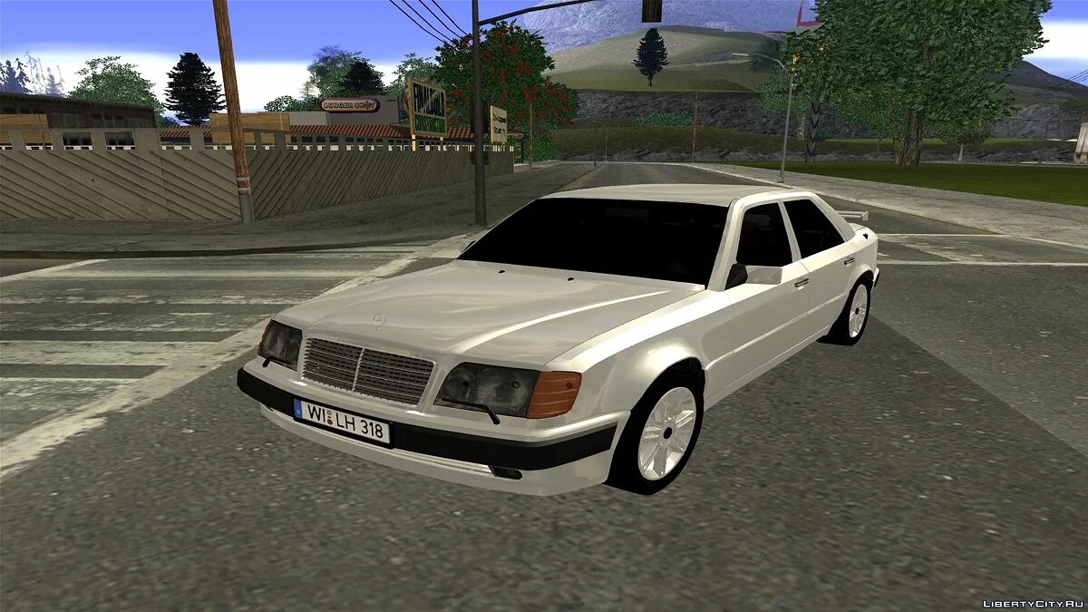 Mercedes-Benz W124 (Из х/ф Такси) / GTA San Andreas