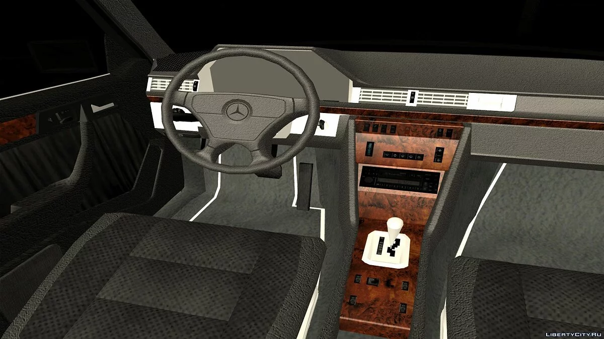 Mercedes-Benz W124 (Из х/ф Такси) / GTA San Andreas