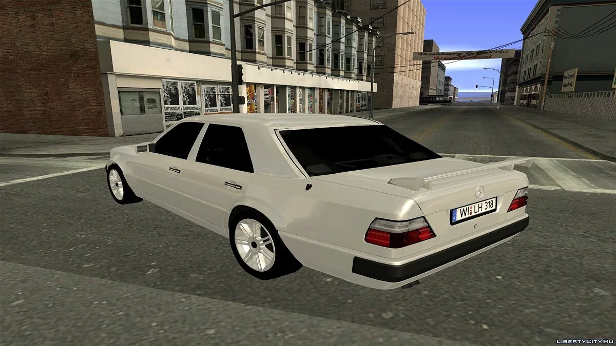 Mercedes-Benz W124 (Из х/ф Такси) / GTA San Andreas