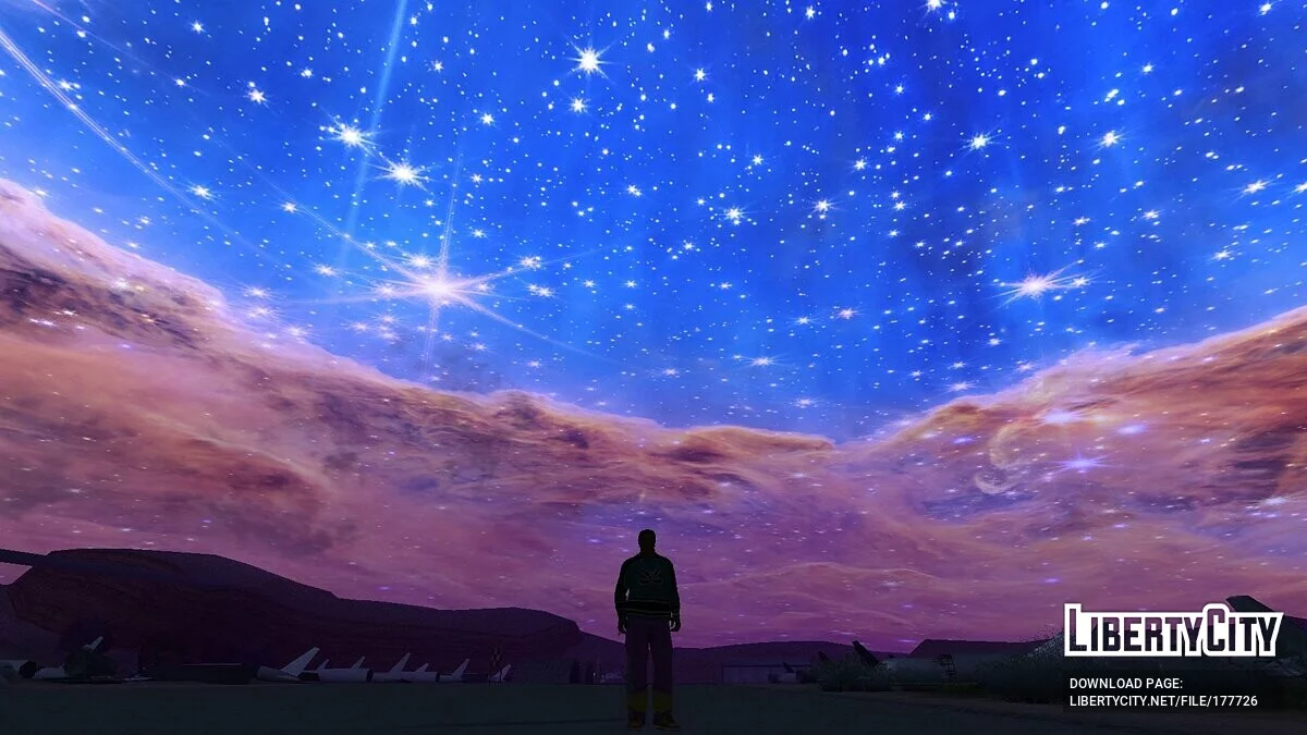 «Джеймс Уэбб» - туманность Киля / GTA San Andreas