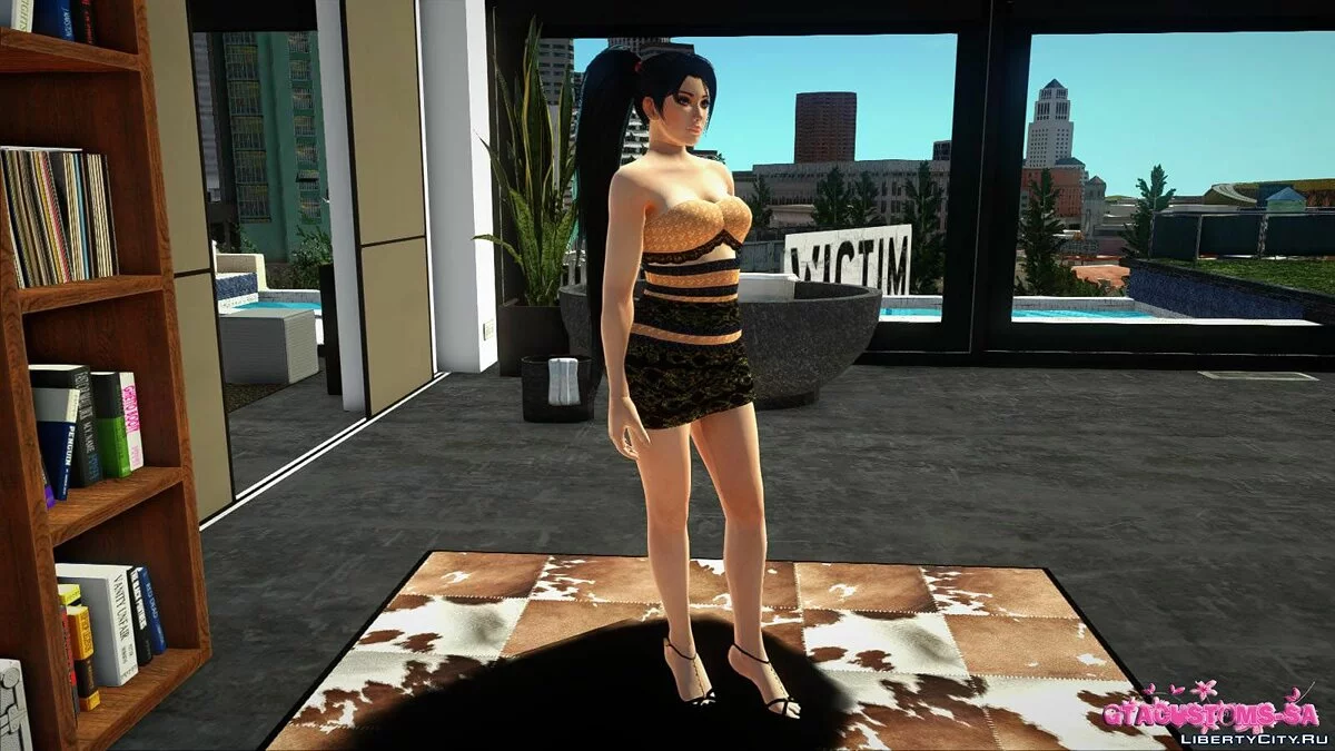 Момидзи в повседневной одежде v7 / GTA San Andreas