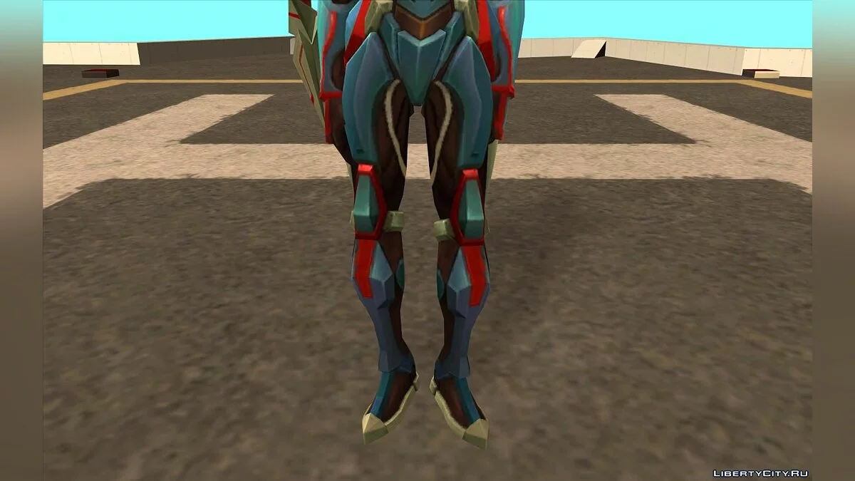 Сабер из игры Mobile Legends: Bang Bang / GTA San Andreas