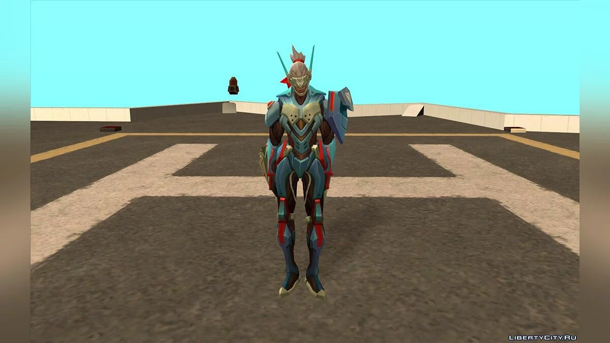 Сабер из игры Mobile Legends: Bang Bang / GTA San Andreas