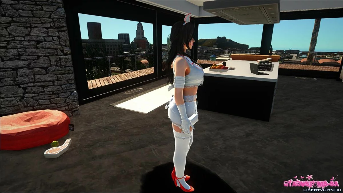 Саюри в костюме доктора / GTA San Andreas