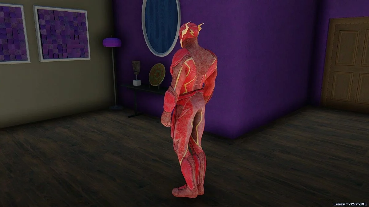 Флэш из Injustice 2 / GTA San Andreas