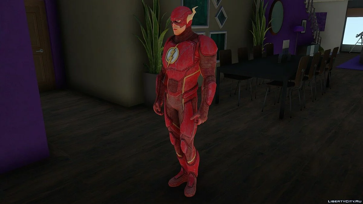 Флэш из Injustice 2 / GTA San Andreas