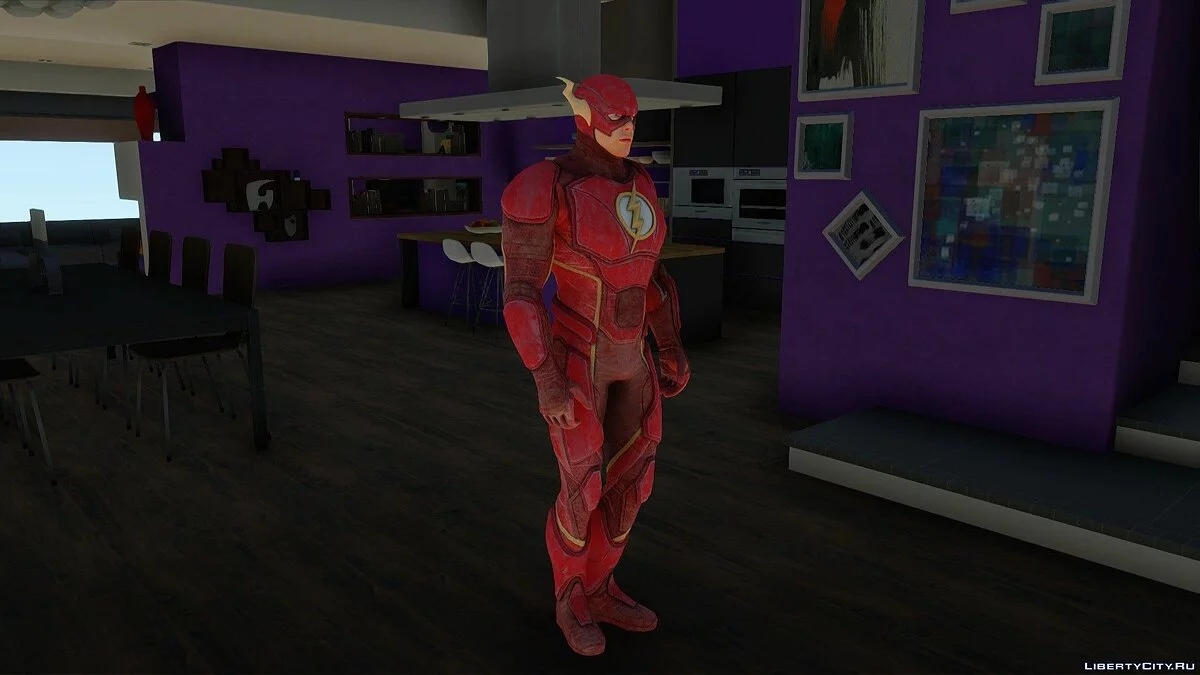 Флэш из Injustice 2 / GTA San Andreas