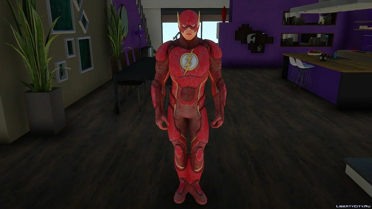 Флэш из Injustice 2 / GTA San Andreas