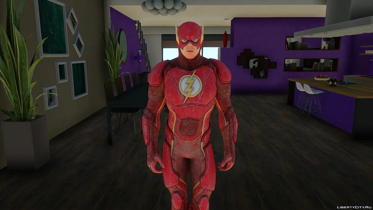 Флэш из Injustice 2 / GTA San Andreas