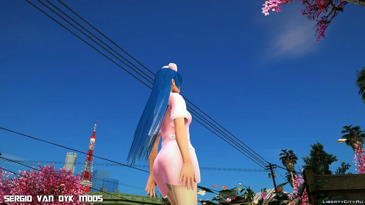 Кула медсестра из DOA6 / GTA San Andreas