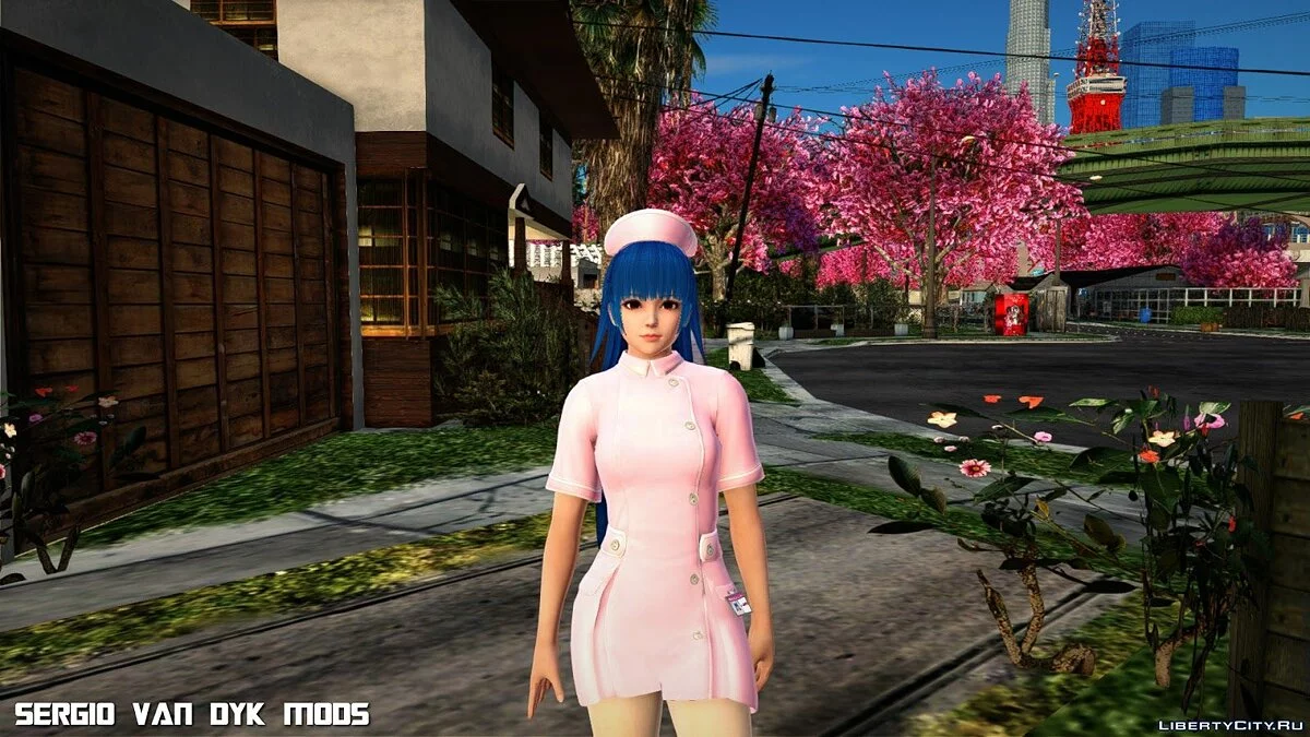 Кула медсестра из DOA6 / GTA San Andreas