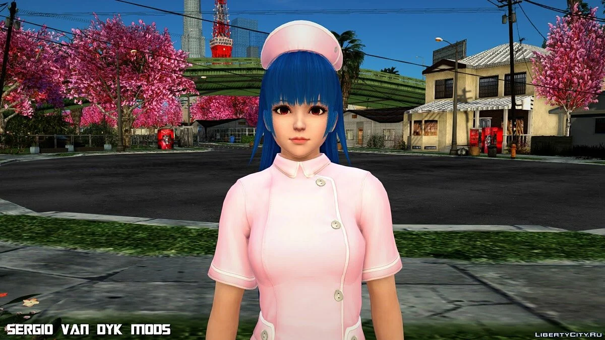 Кула медсестра из DOA6 / GTA San Andreas